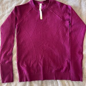 Lululemon NWOT long sleeve rest less pullover size 8